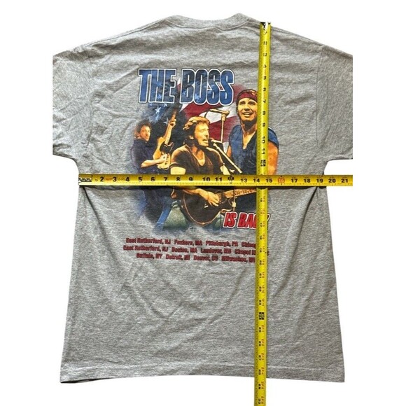Vintage 2003 BRUCE SPRINGSTEEN & THE E STREET BAND "THE RISING" Concert‎ T-Shirt - Picture 6 of 6